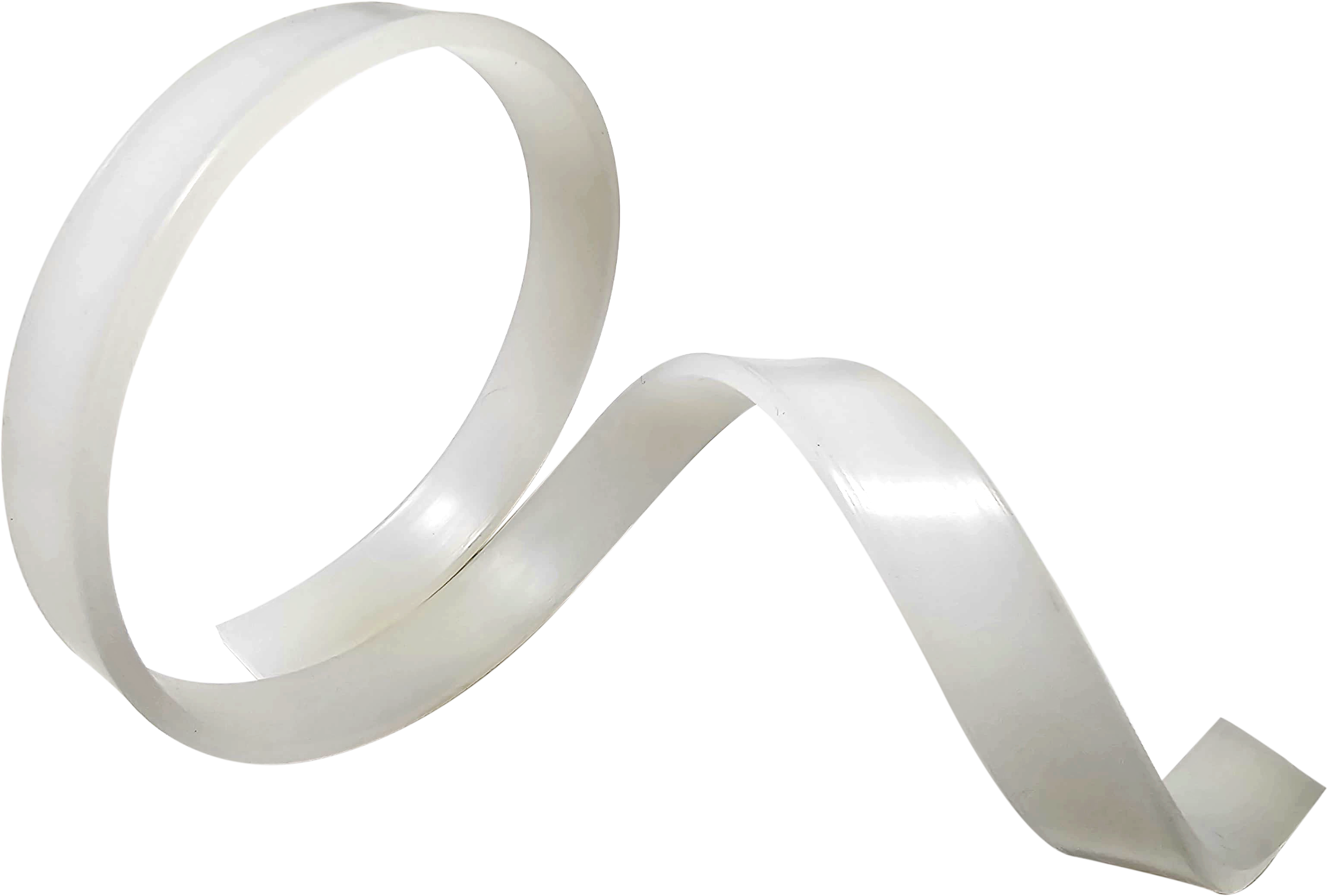 CLEAR SILICON STRIP 14MM: Extra-Wide Transparent Silicone Gasket, 14mm Thickness, Maximum Flexibility, UV and Temperature Resistant, Best for Large SEG Frames, 50m/100m Coil Packaging